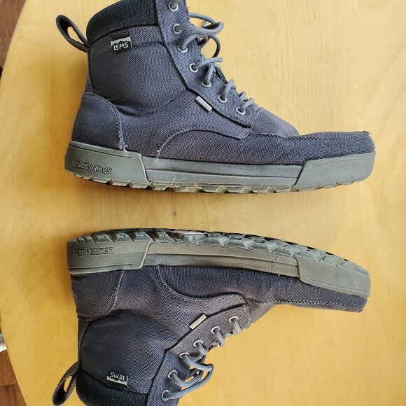 Lems Boulder Boot Summit Waterproof Mens 12 Color: Nitro (Gray) - Picture 3 of 11